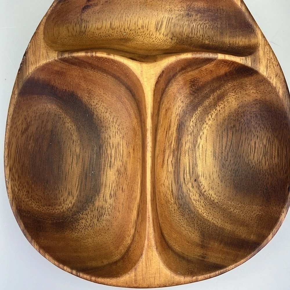 Monkey Pod Wood Pineapple Dish